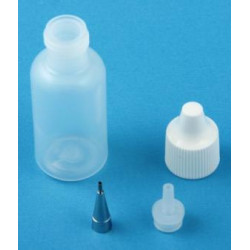 Applicator Bottle with Metal Tip Squeeze